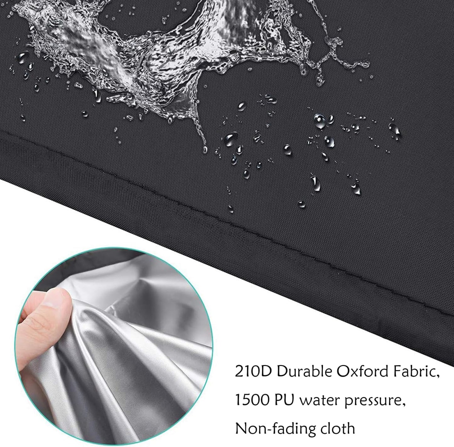 Patio Sofa Cover,Waterproof Patio Furniture Cover,Sofa Cover,Outdoor Sofa Cover,UV Proof,Fast Fading,Durable And Waterproof Patio Furniture Cover,For 2-Seater Outdoor Sofa