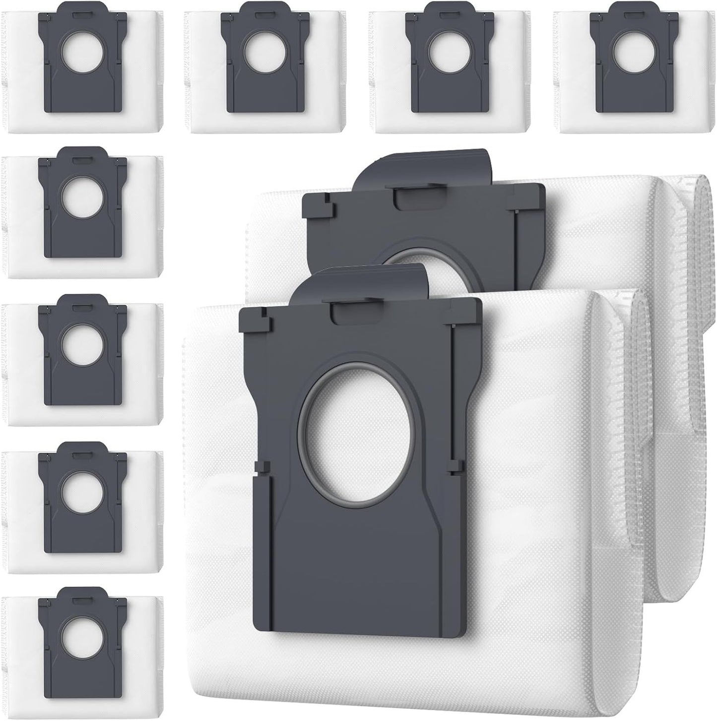 Dust Bags Compatible with dreame L40 Ultra/L10s Ultra Gen 2/X40 Ultra/L10s Pro Ultra/X50 Ultra/X30 Ultra Robot Vacuum Cleaner, 3L Large Capacity Vacuum Cleaner Dust Bag Accessories Parts