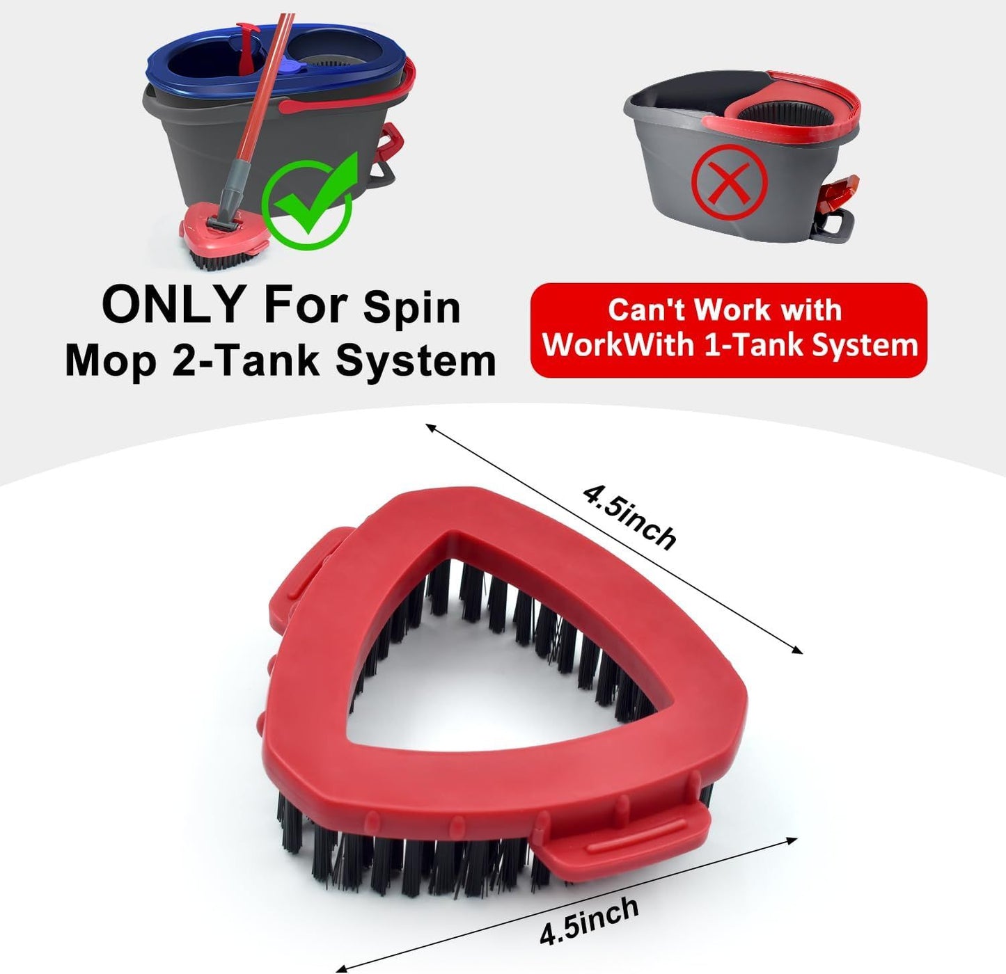 Mop Base + Brush(2-Tank )