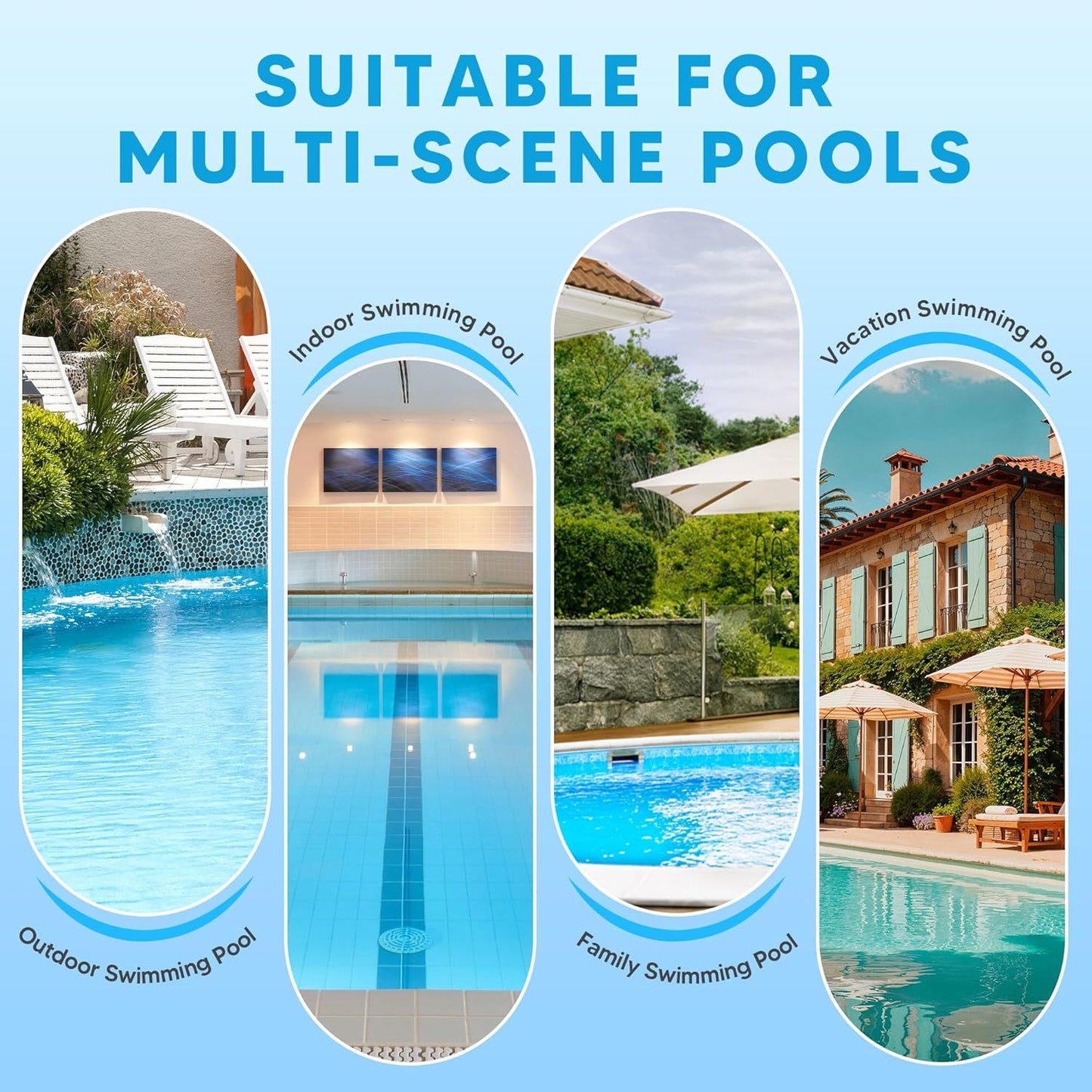 Pool Jet Nozzles 3/4" SP1419D low Inlet itting Opening Water Directional Pool Return ittings, 6 Pack