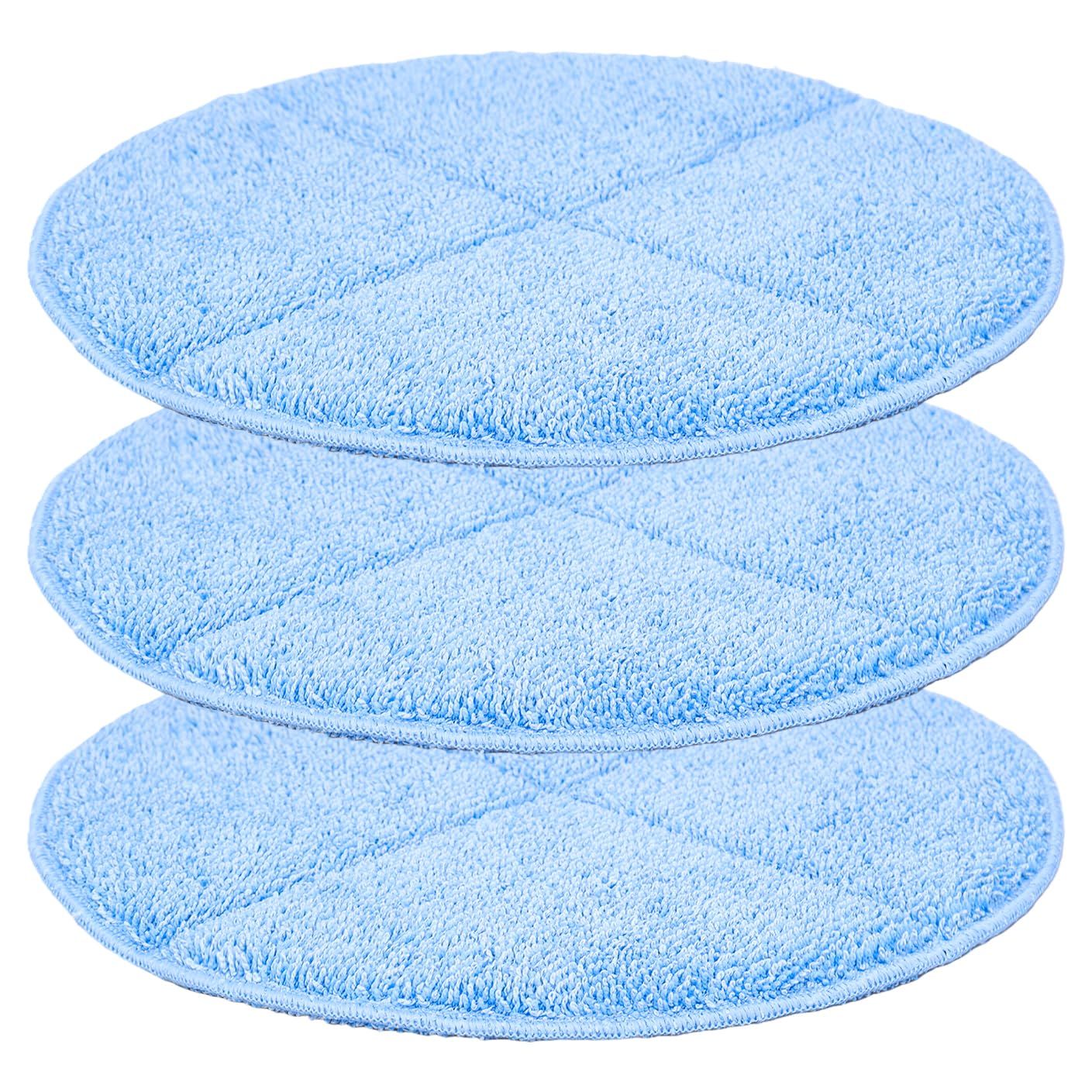 Commercial 17 Inch Microiber Carpet Bonnet loor Machines Pads Compatible with loor Machine: 3 Packs Microiber Carpet Bonnet loor Buer Pads