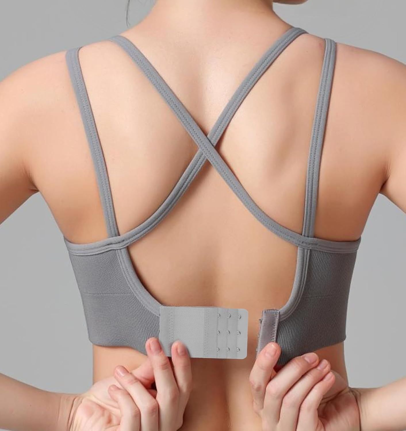 8Pcs Bra Extenders 3 Hooks, 4 * 0.8 Inch 3 Hook Bra Extender Adjustable Comfort Fit for Maternity and Sports Use (Multicolor)