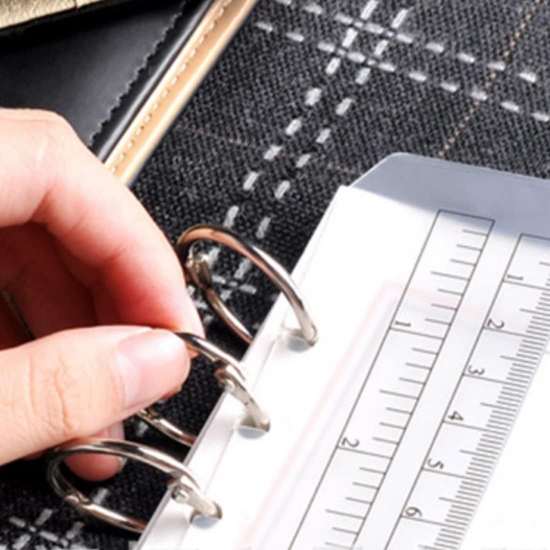 120pcs Metal Binder Rings 1 Inch, Paper Ring, Key Rings,Office Products