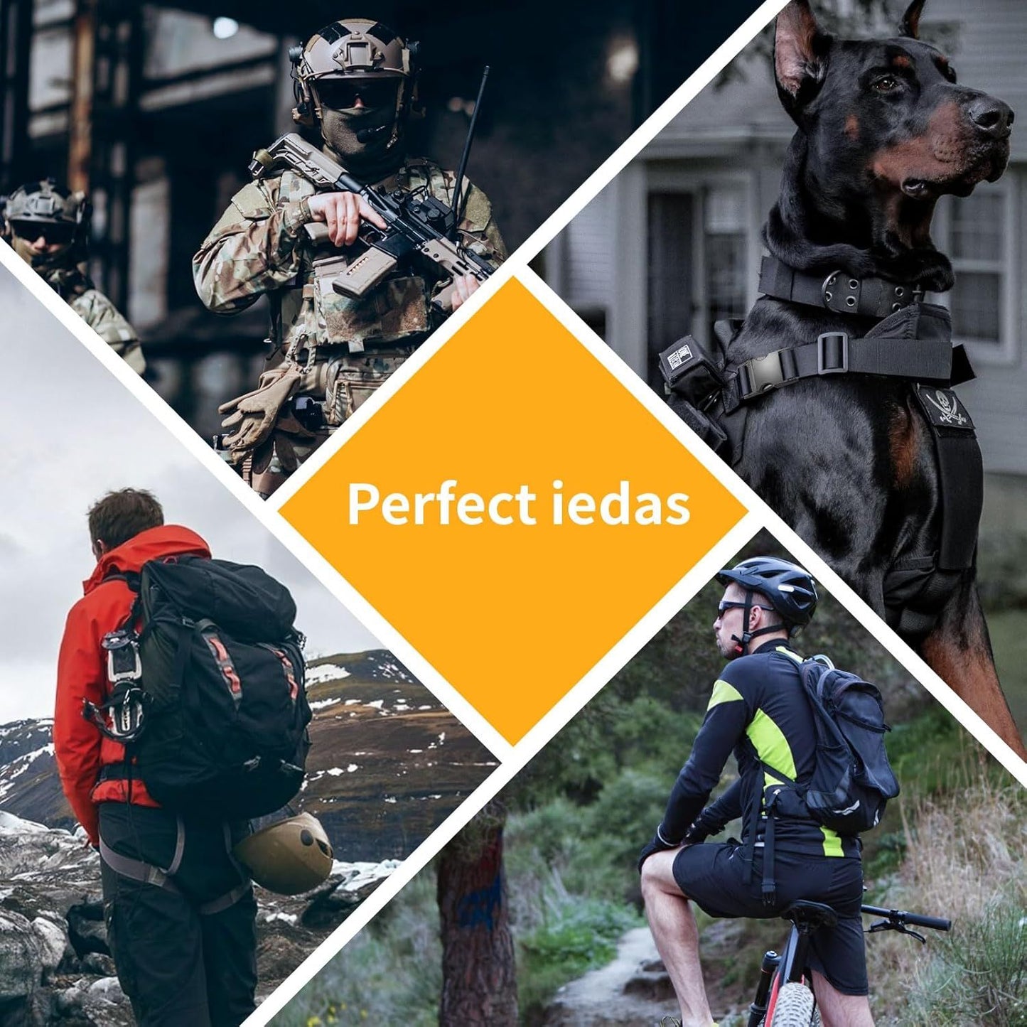 4Pcs Metal Side Release Buckle Clips for Straps Webbing Paracord Bracelet Dog Collar Backpack Belt