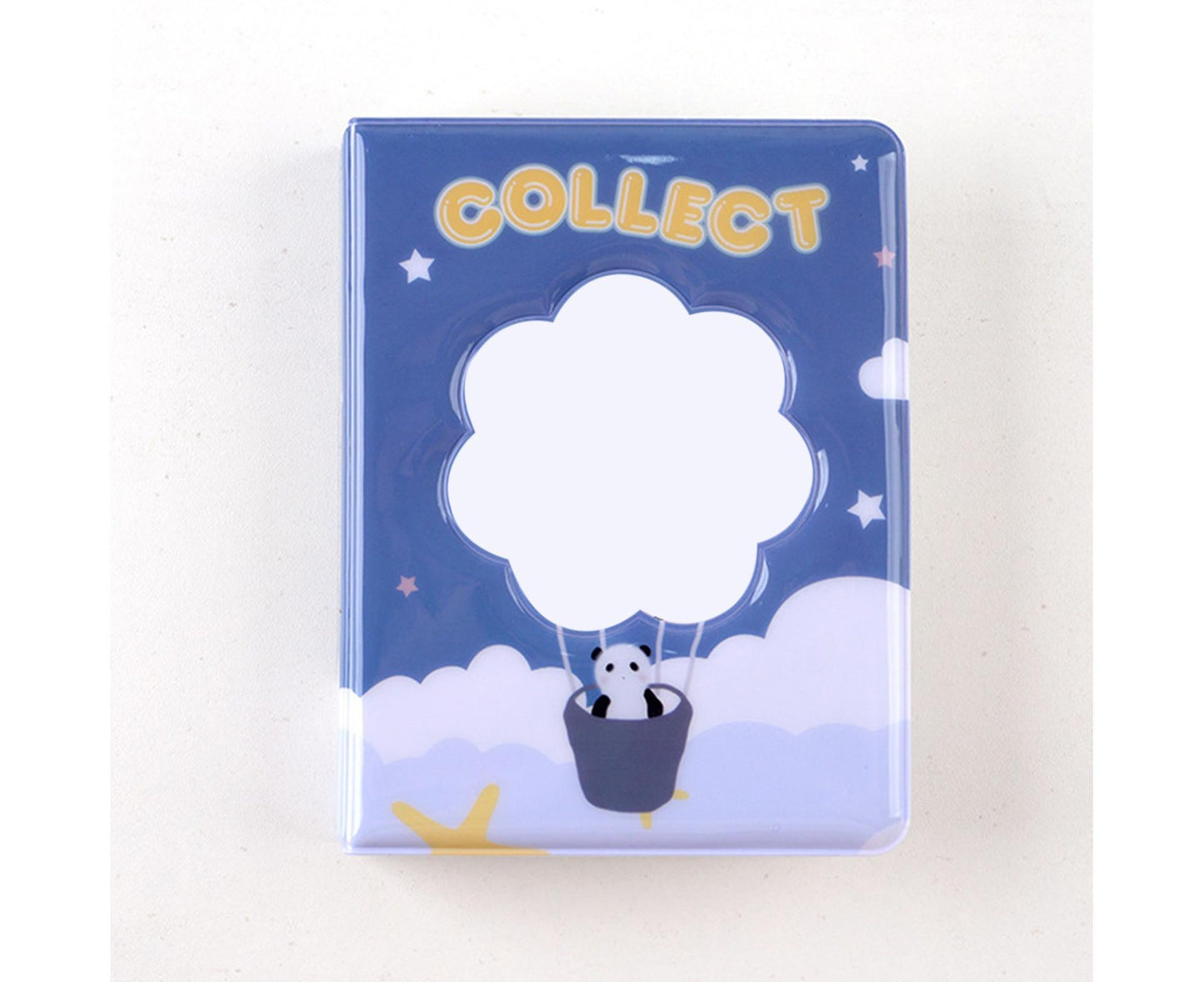 Inserted Type Photo Album Waterproof 36 Pockets Souvenir Not-yellowing Picture Book for Photograph-Blue