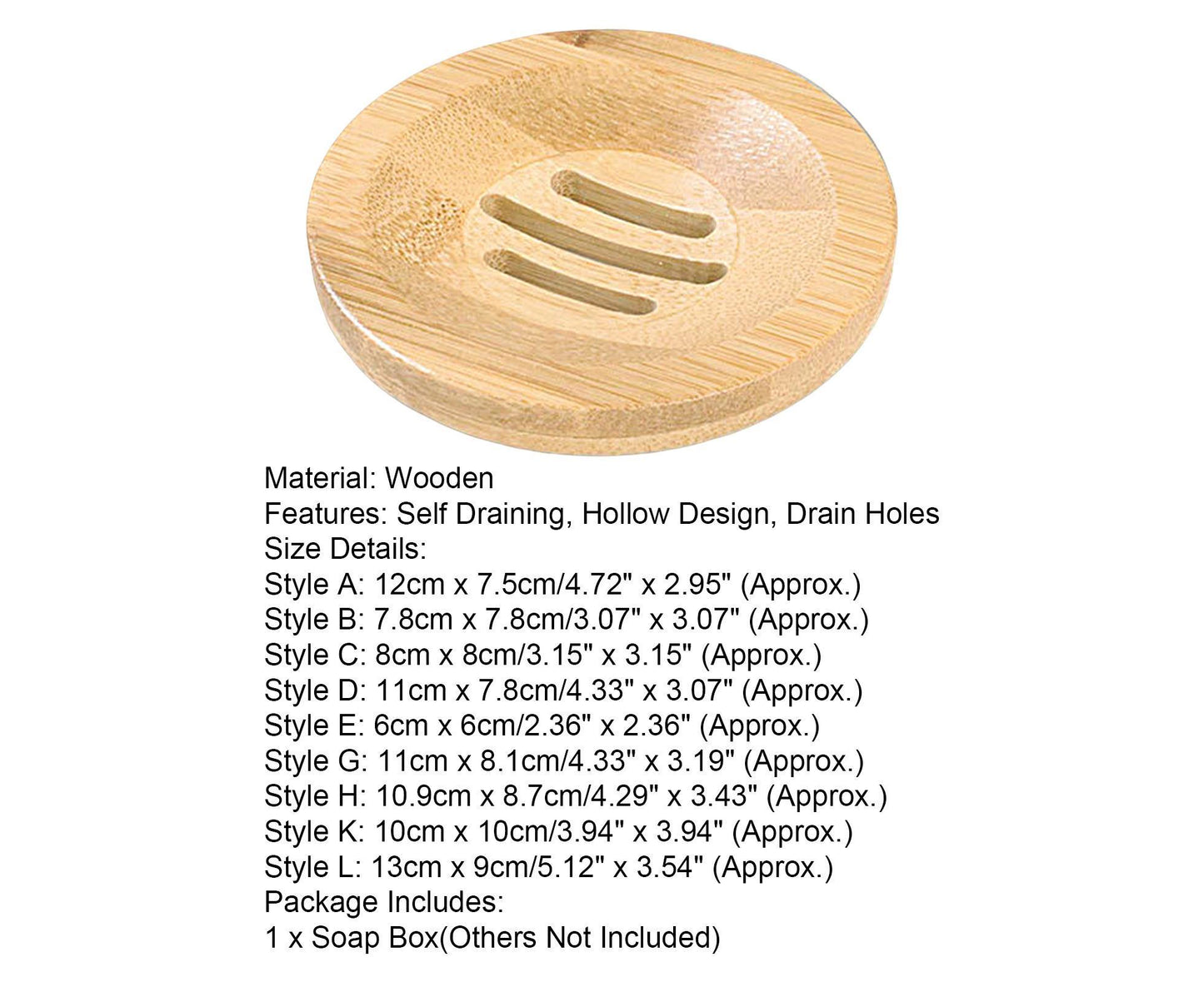 Streamlined Soap Tray Non-slip Hollow Design Prevent Mildew Soap Holder Bathroom Accessories
