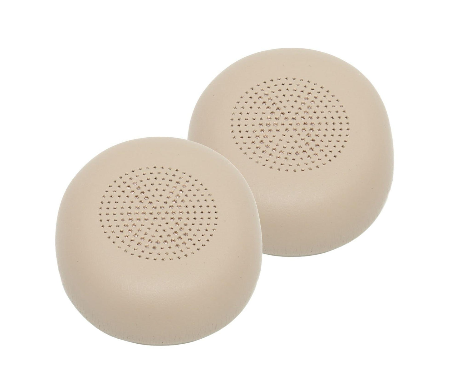 Headphone Earpads Professional Protein Leather Replacement Ear Pad Cushions for Jabra ELITE 45h Headphones Gold