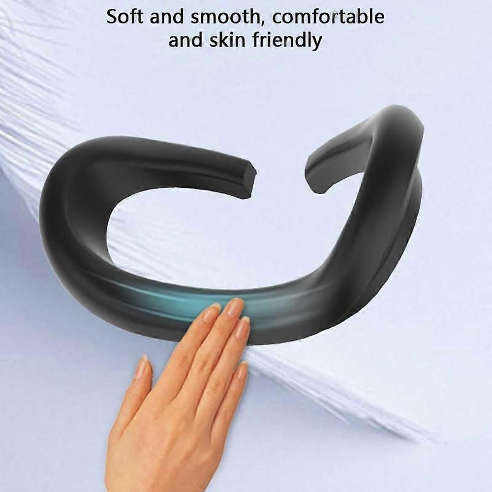 Type C For Meta Quest 3 VR Headset Eye Mask Soft Silicone Anti-sweat Protective Cover