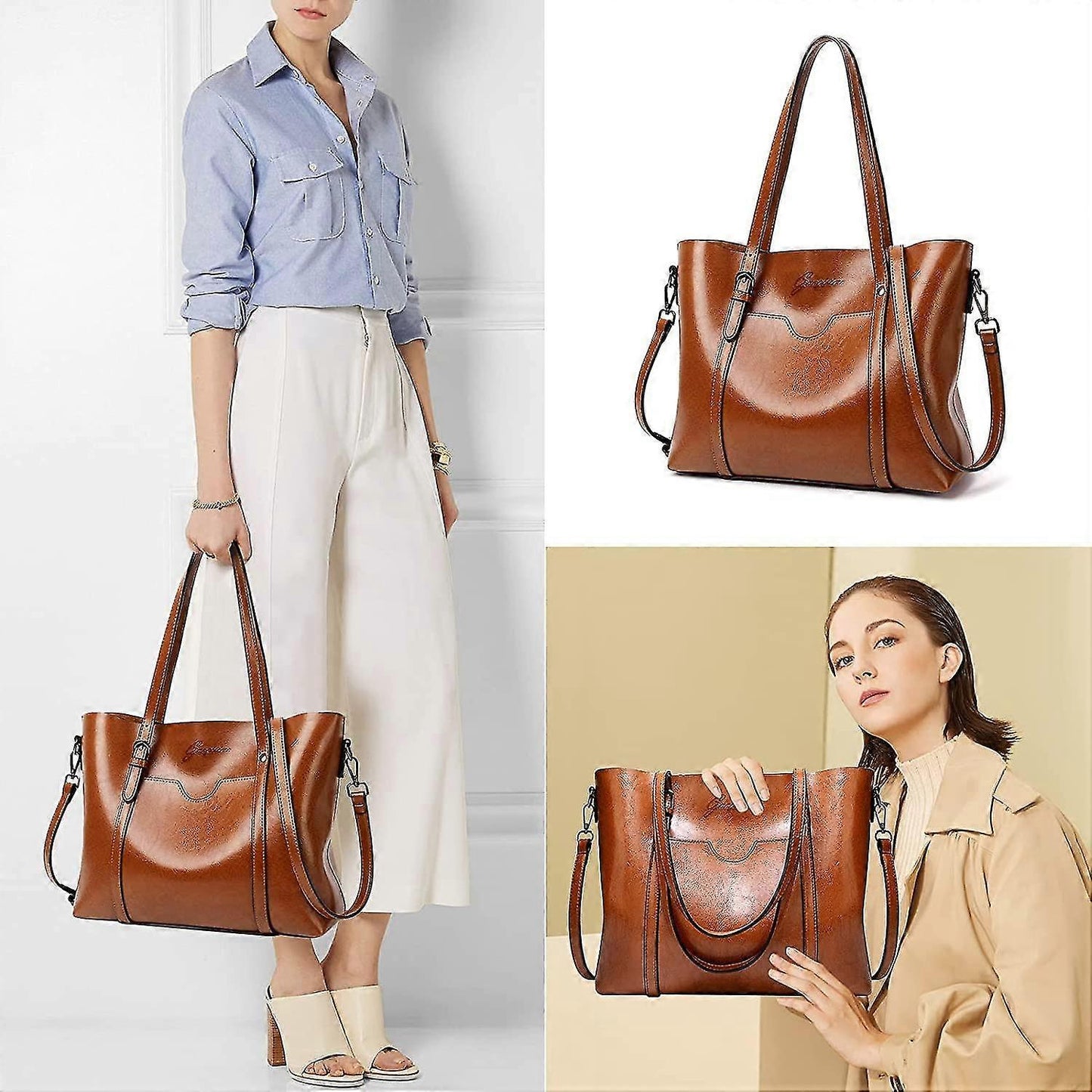 Ladies Large Shoulder Bag Tote Bag Casual Tote