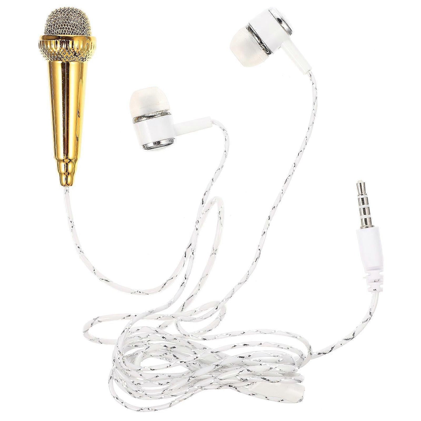 Miniature Vocal Microphone - Portable Mic for Voice Recording or Speaking