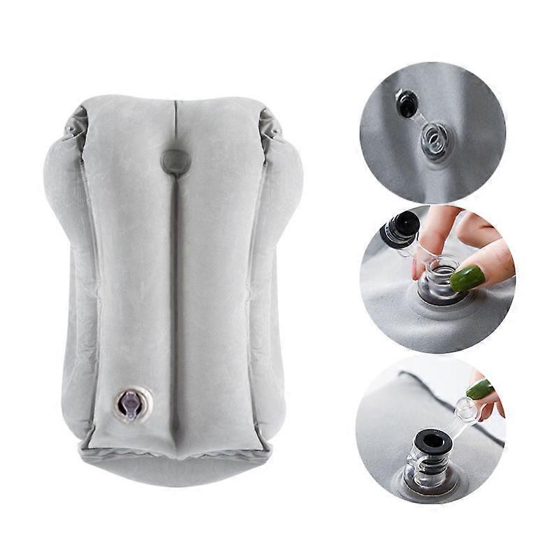 PVC Inflatable Travel Pillow - Lightweight Neck Cushion for Plane,Bus,Car,or Nap