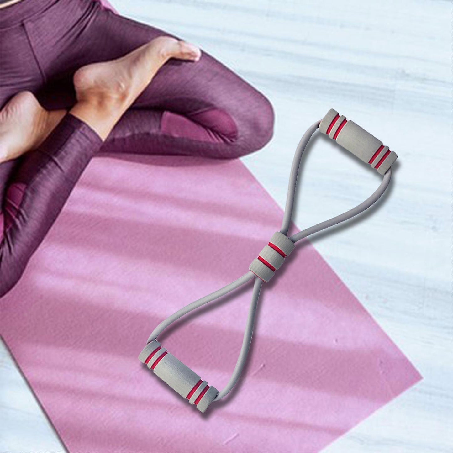 Figure 8 Resistance Band for Yoga & Strength Training