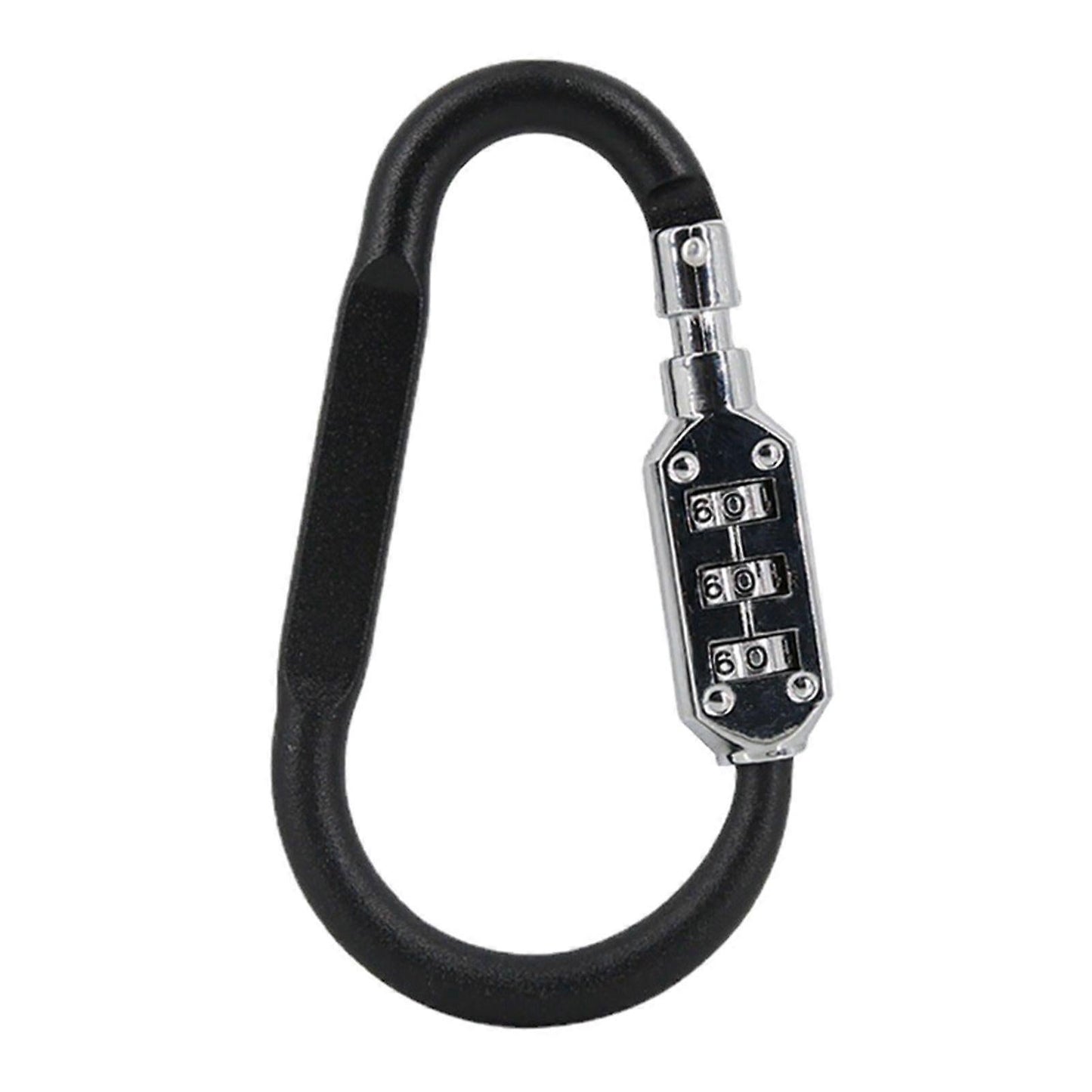 D-Shape Password Lock - Backpack Gym Luggage Carabiner Lock