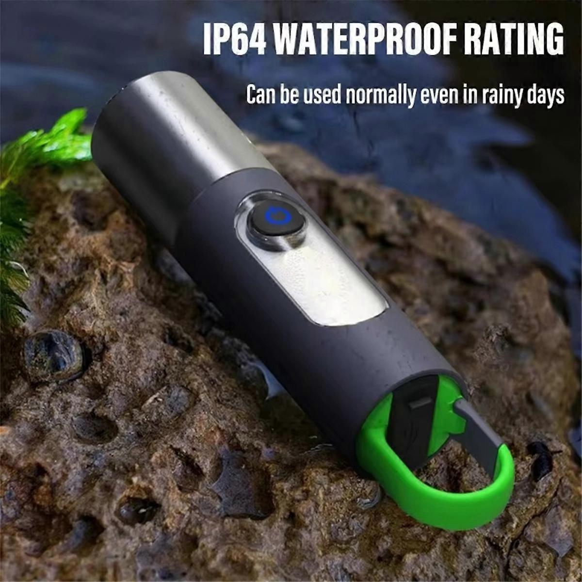 Multifunction Camping Flashlight Strong Light Torch for Cycling and Mountaineering