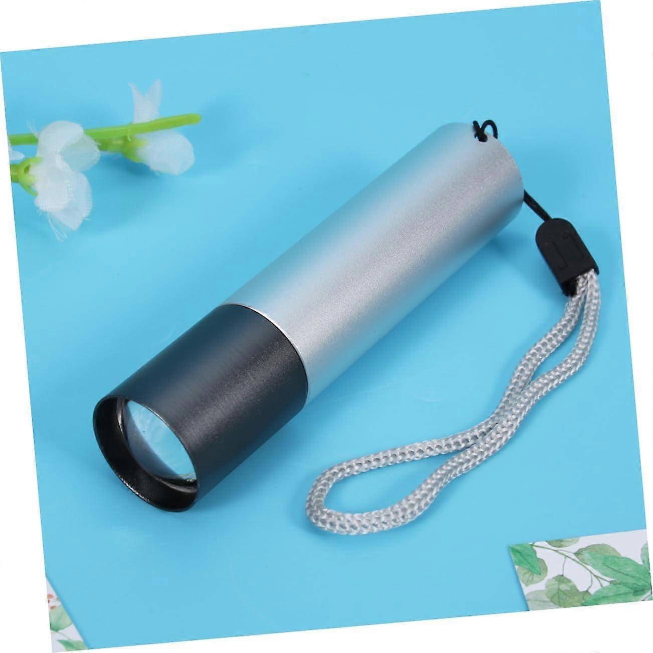 Mini LED Flashlight Side Light Charging Portable Pocket Torch