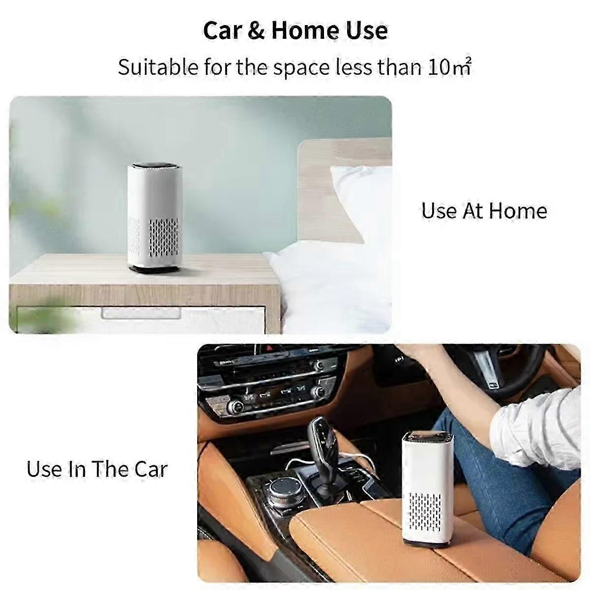 Car Air Purifier, Negative Ion Odor Remover for Vehicle