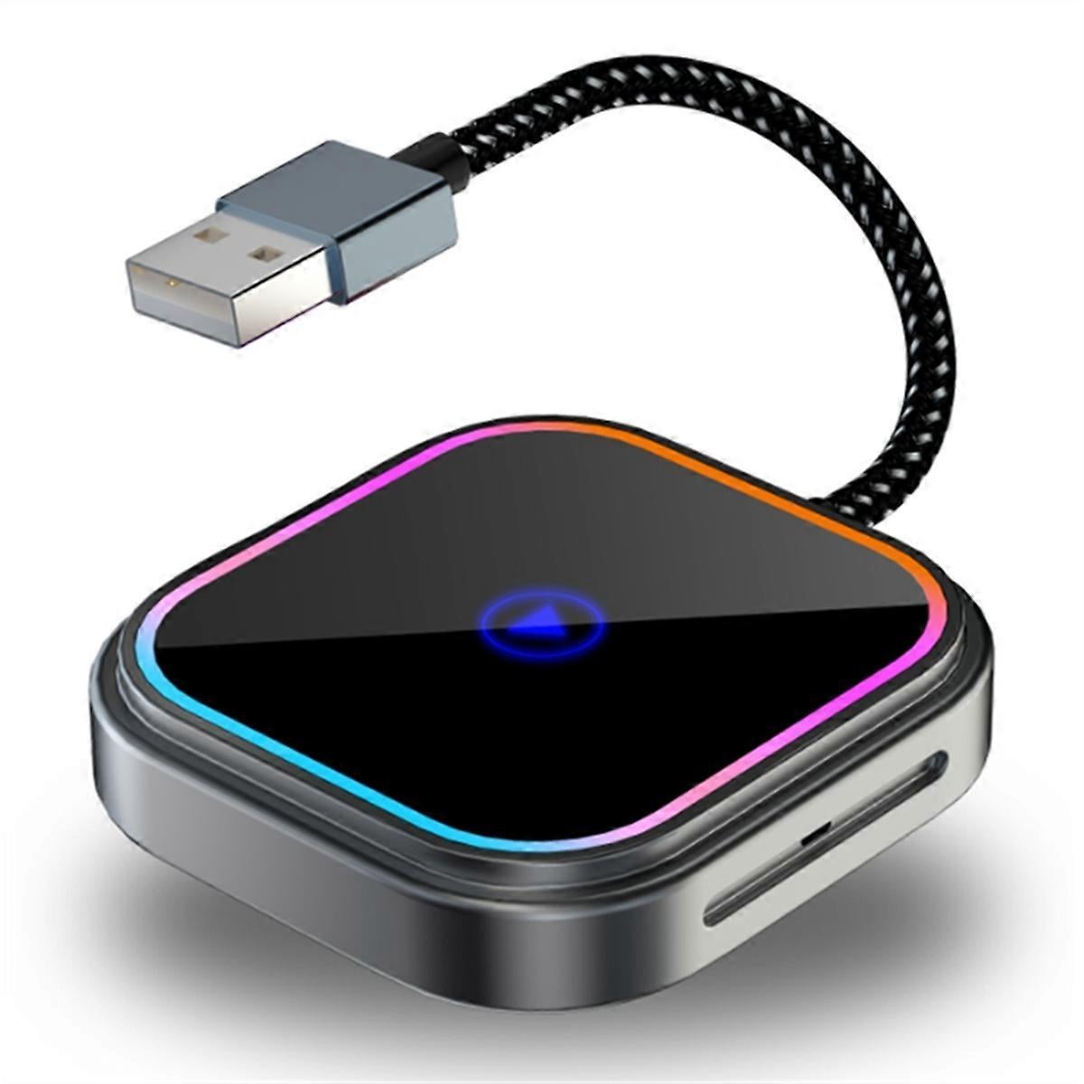 2-in-1 Wireless CarPlay Adapter for Android Auto Audio
