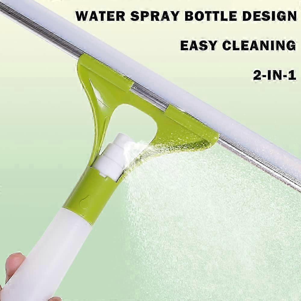 Silicone Shower Squeegee with Spray Bottle, Household Glass Cleaner