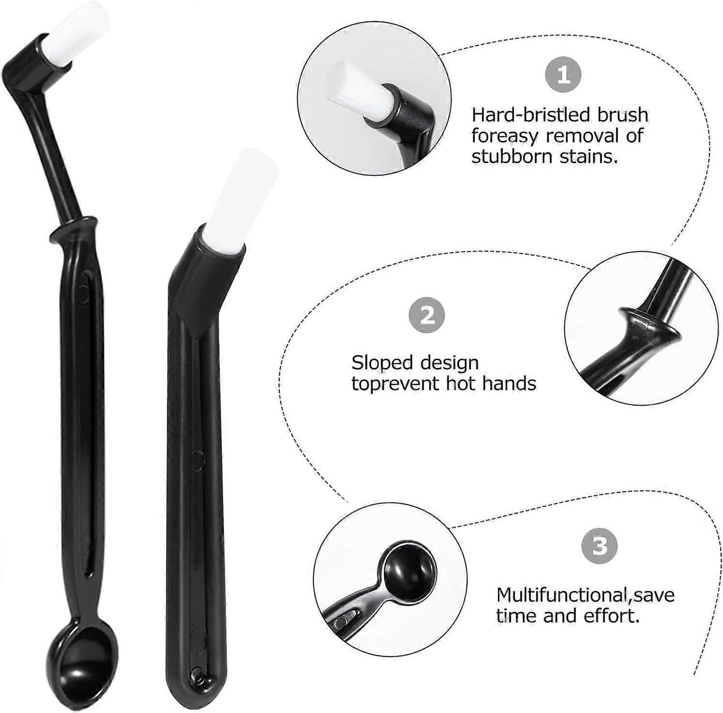 Coffee Machine Cleaning Brush Set, 15 Barista Accessories