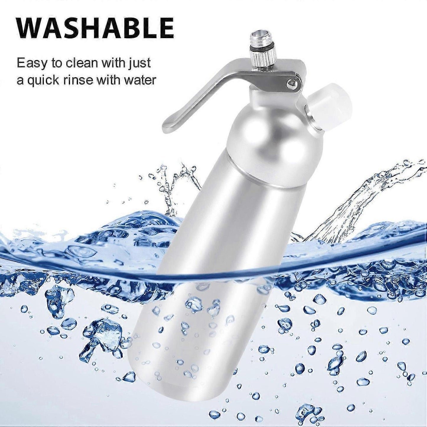 500ml Stainless Steel Whipped Cream Dispenser Professional Cream Canister