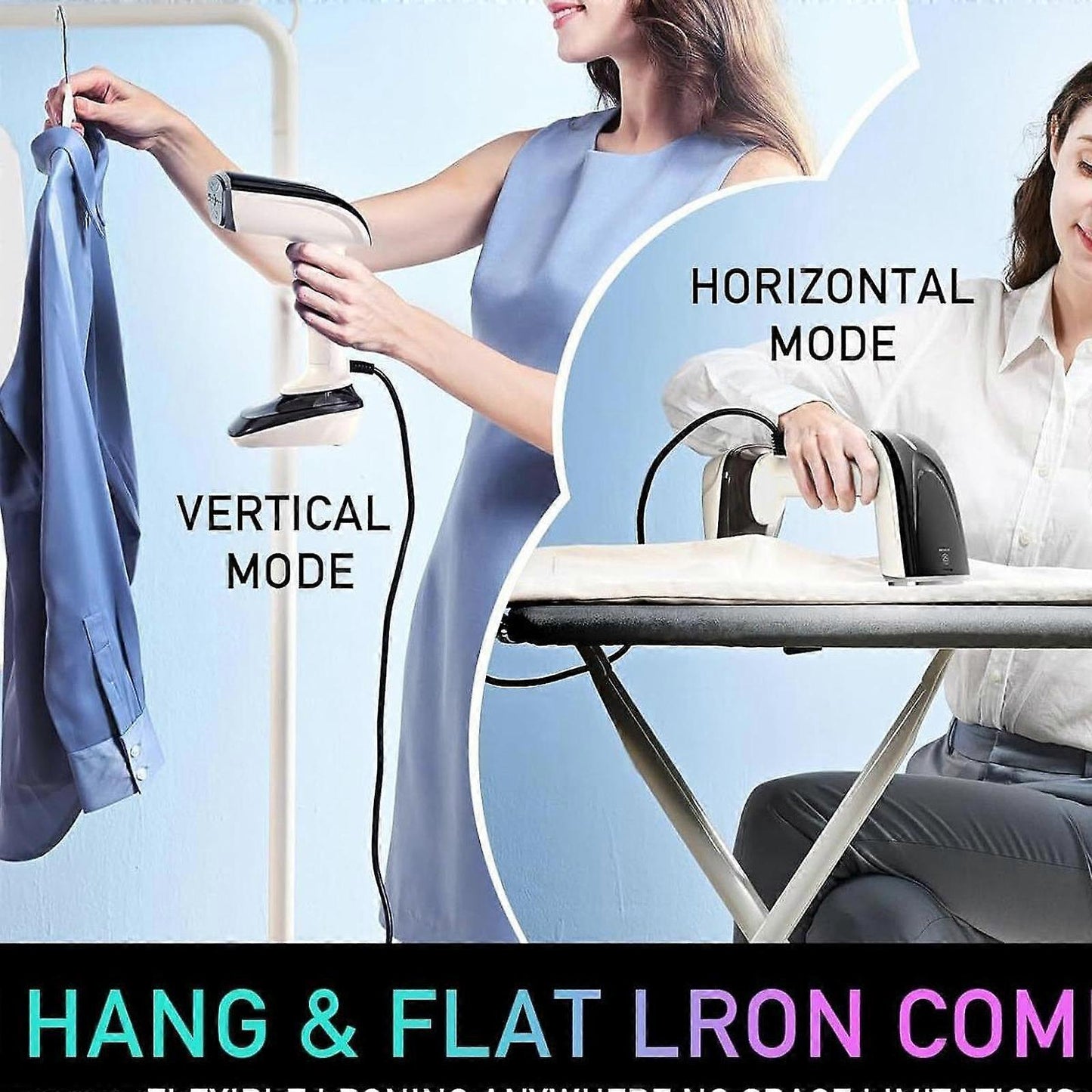1200W Handheld Steamer for Clothes Portable Iron Steamer for Home Hotel Dorm