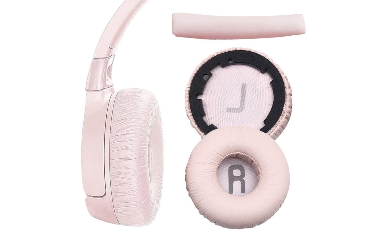 Ear Pads Cushion Cover Replacement Headband Replaceable Foam Headphone Cover for JBL Tune600BT T660NC T670NC Wireless Headphone Ear Pads Headphone Ear Pad Repair Parts -Blue
