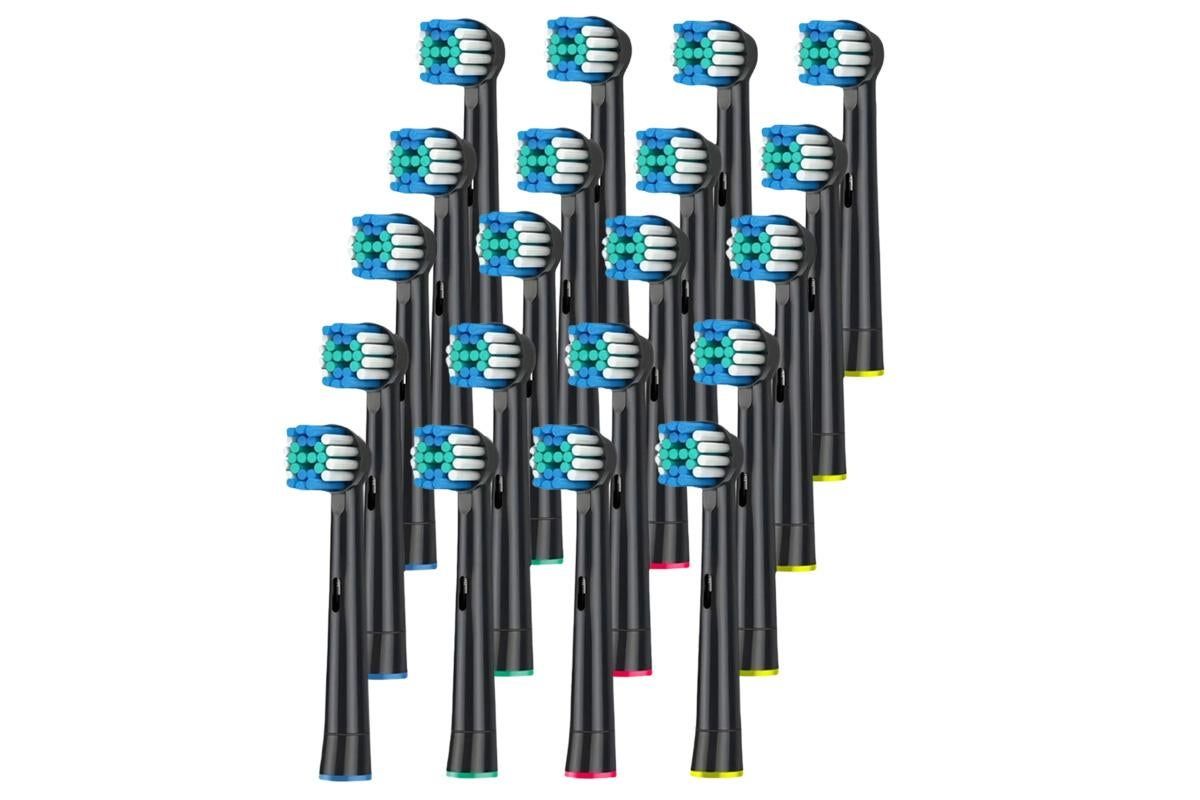 20 Pack Replacement Heads for Oral B Soft Electric Toothbrush Heads