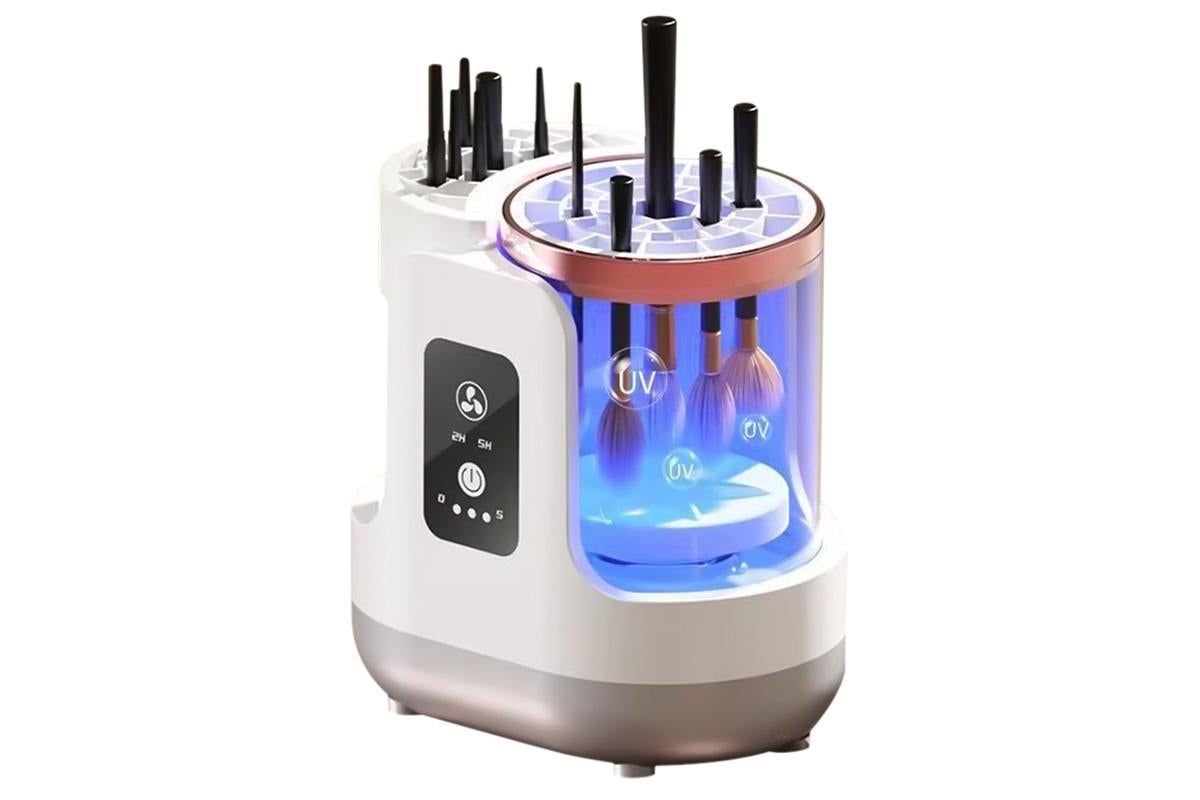 Electric Makeup Brush Cleaner for All Size Makeup Brushes