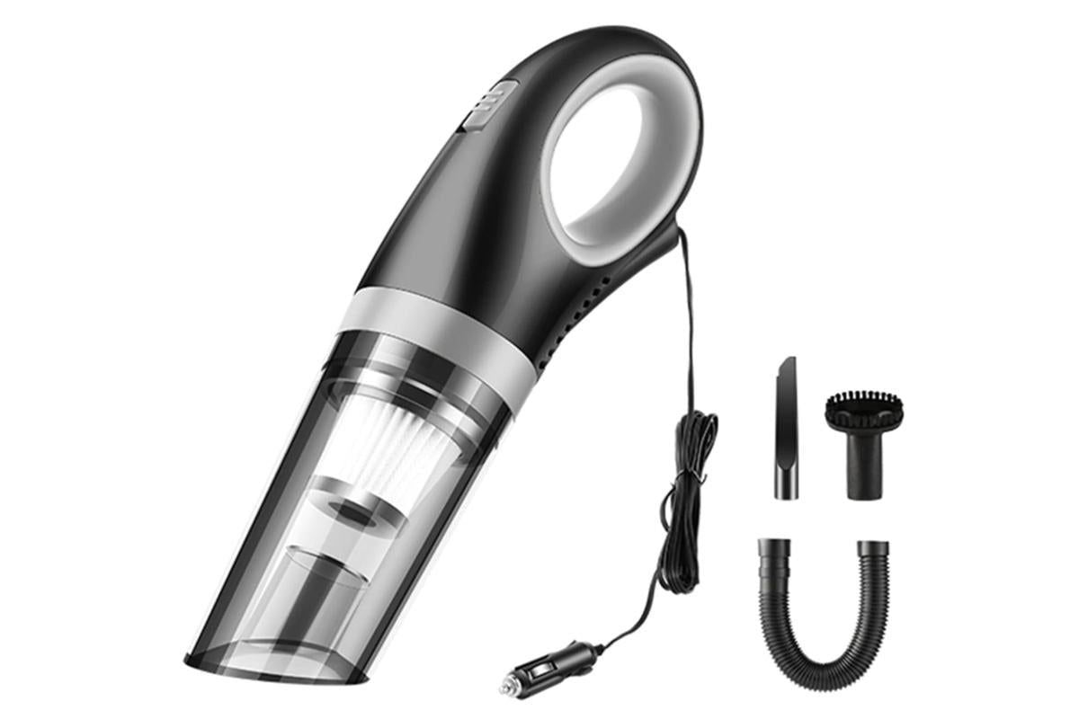 120W Cordless Car Vacuum Cleaner 9000Pa Handheld Portable Vacuum for Home Auto - Yellow
