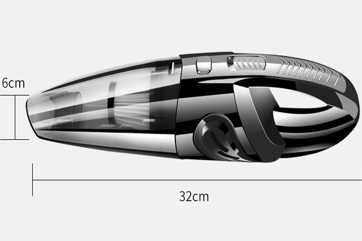 USB Rechargeable Cordless Car Wet and Dry Dust Buster 9000PA High Power Vacuum Cleaner Handheld Vacuum for Car