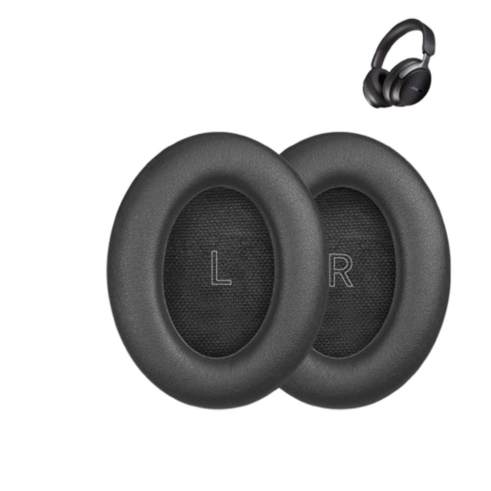 1 Pair Replacement Ear Pads Cushions for Bose QC Ultra Headphones White