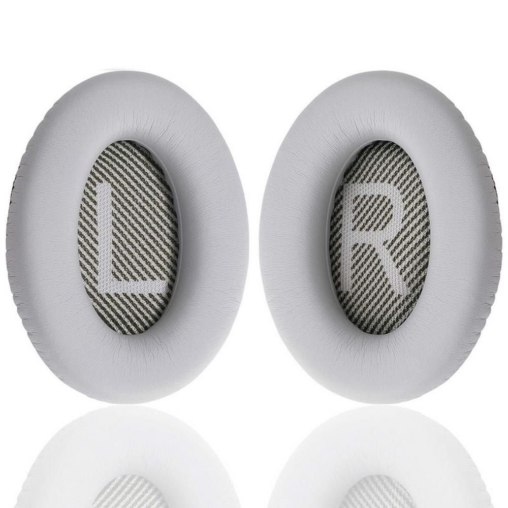 Pair of Replacement Ear Pads Cushions for Bose QC35 QC35ll Over-Ear Headphones - Gray
