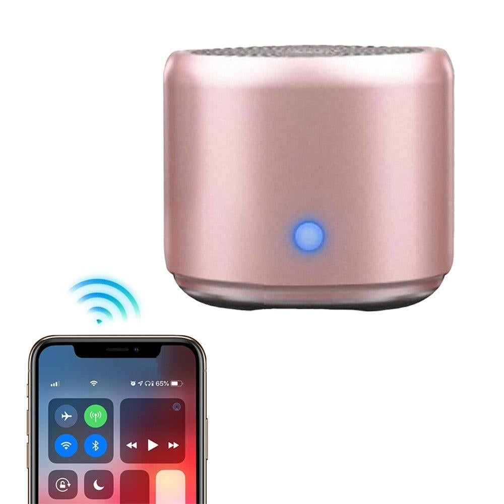 Portable Wireless Mini Bluetooth Speaker Mic Bathroom Shower Speaker Grey