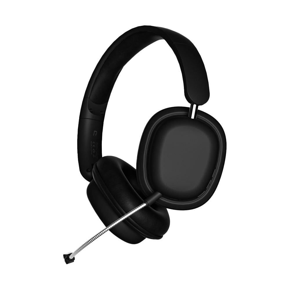 Wireless 5.3 Bluetooth Headphones Head-Worn Stereo Headset with Mic Blue