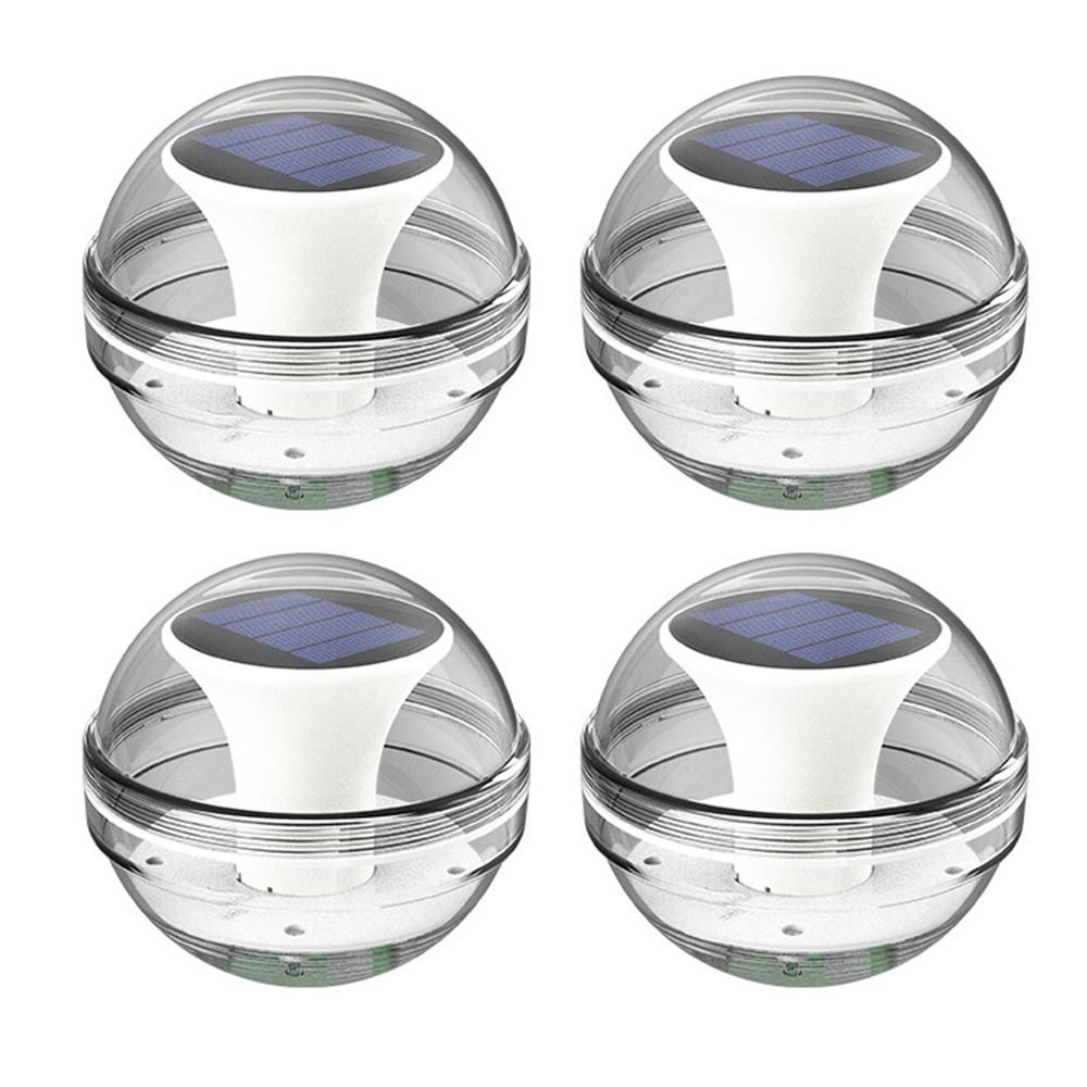 Floating Solar Pool Lights Solar Water Floating Light Outdoor Waterproof Night Light Home Garden Pool Floating Decorative Light