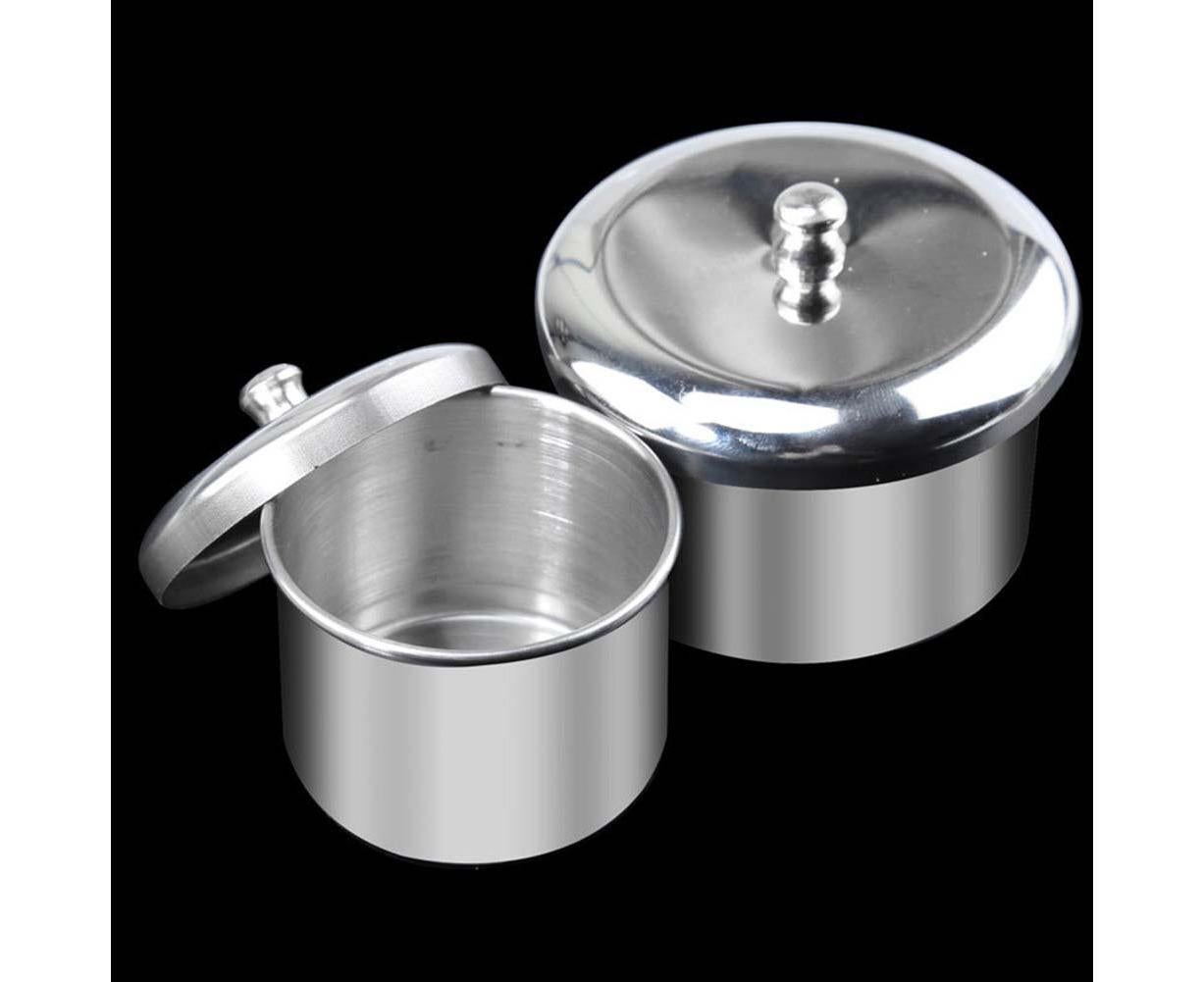 3Pcs Manicure Liquid Cup Acrylic Powder Organizer Tray with Nail Brush Holder