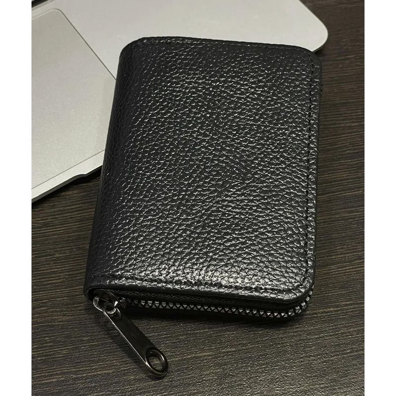 Men's Card Holder, Business Card Holder, Card Sleeve, Credit Card Holder,Black