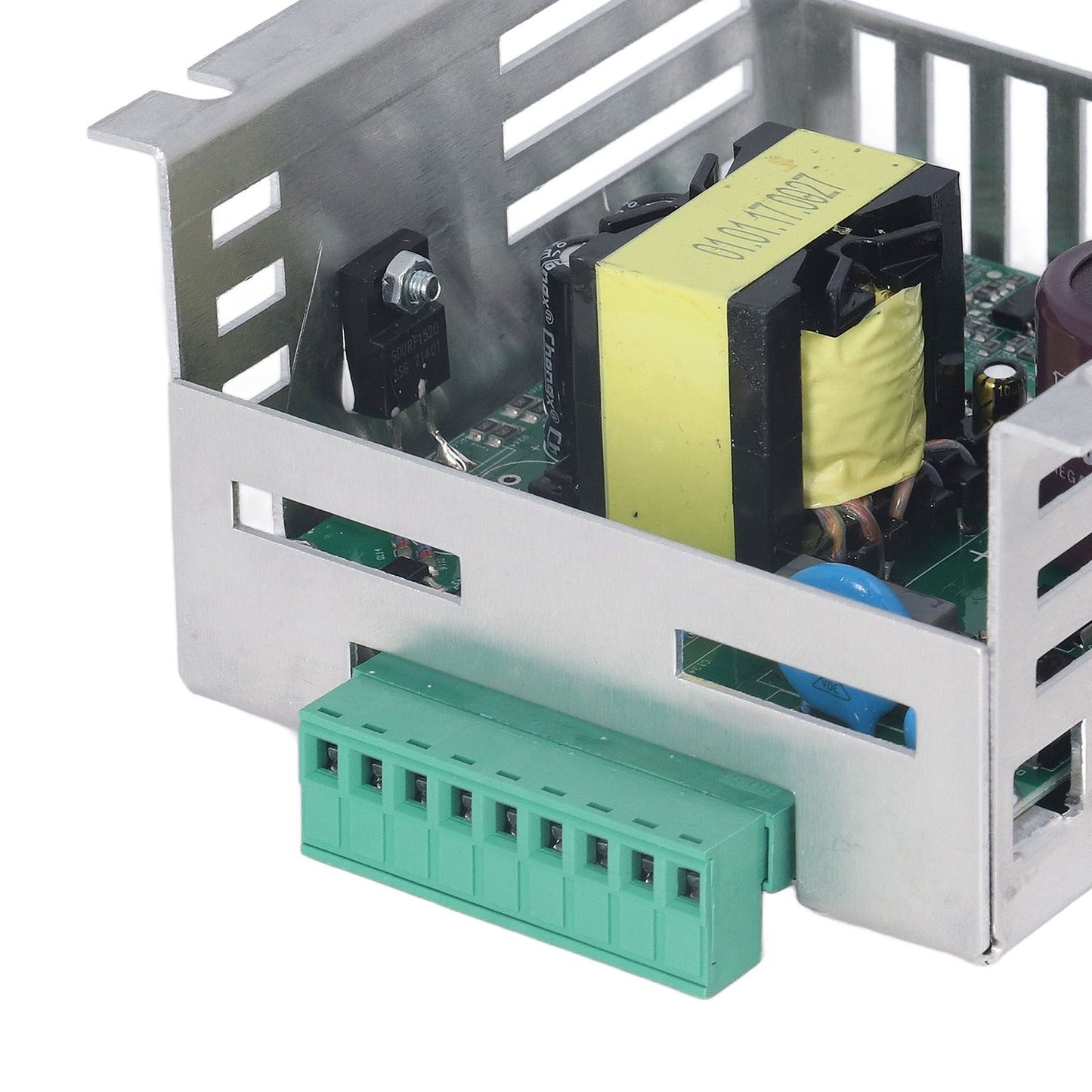 Diesel Generator Battery Charger Module Aluminum Shell Genset Battery Float Charger Adapter Module 170‑305V
