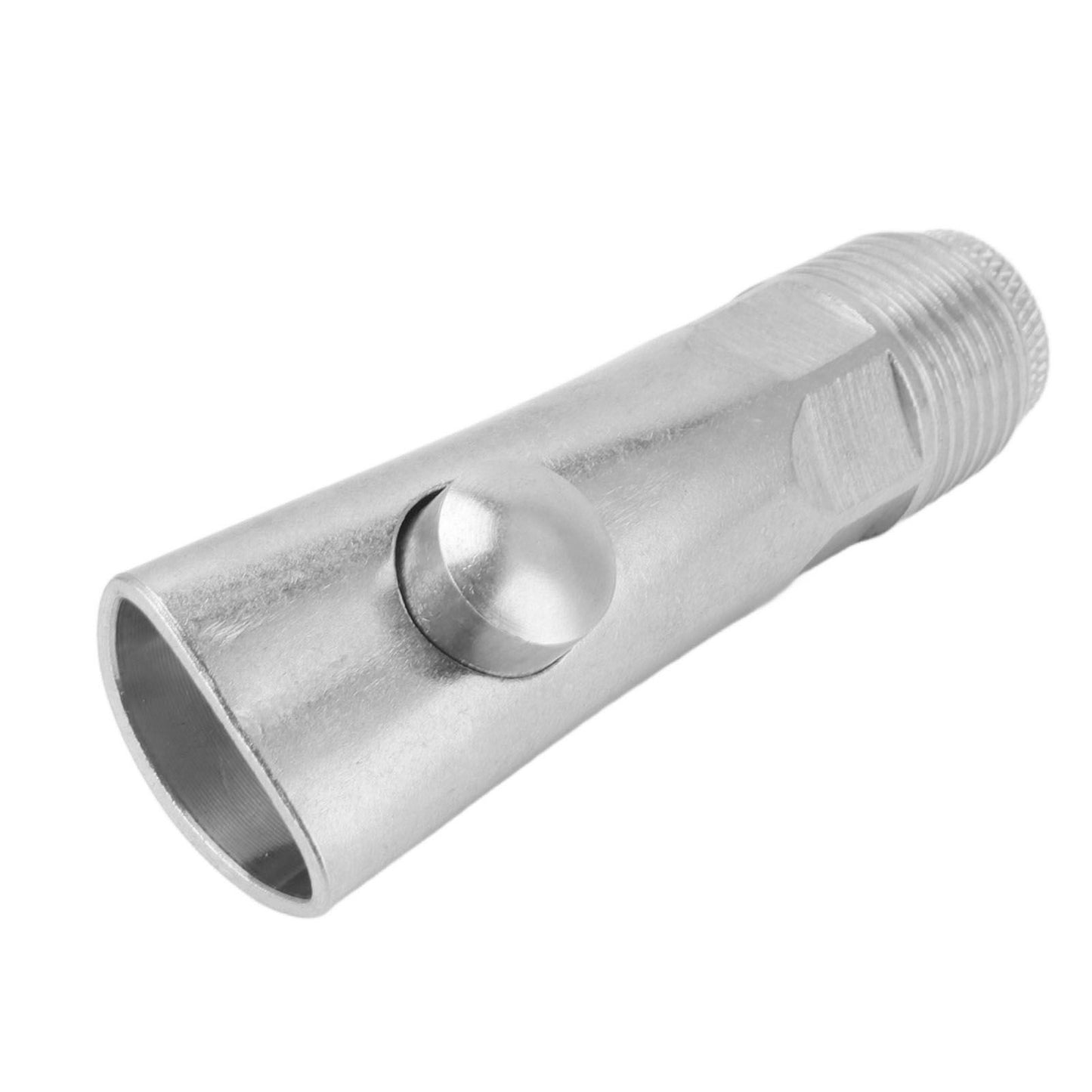 2pcs Pig Water Nipple Even Water Volume Stainless Steel G1/2 External Thread Pig Drinker for Sows Piglets Without Filter