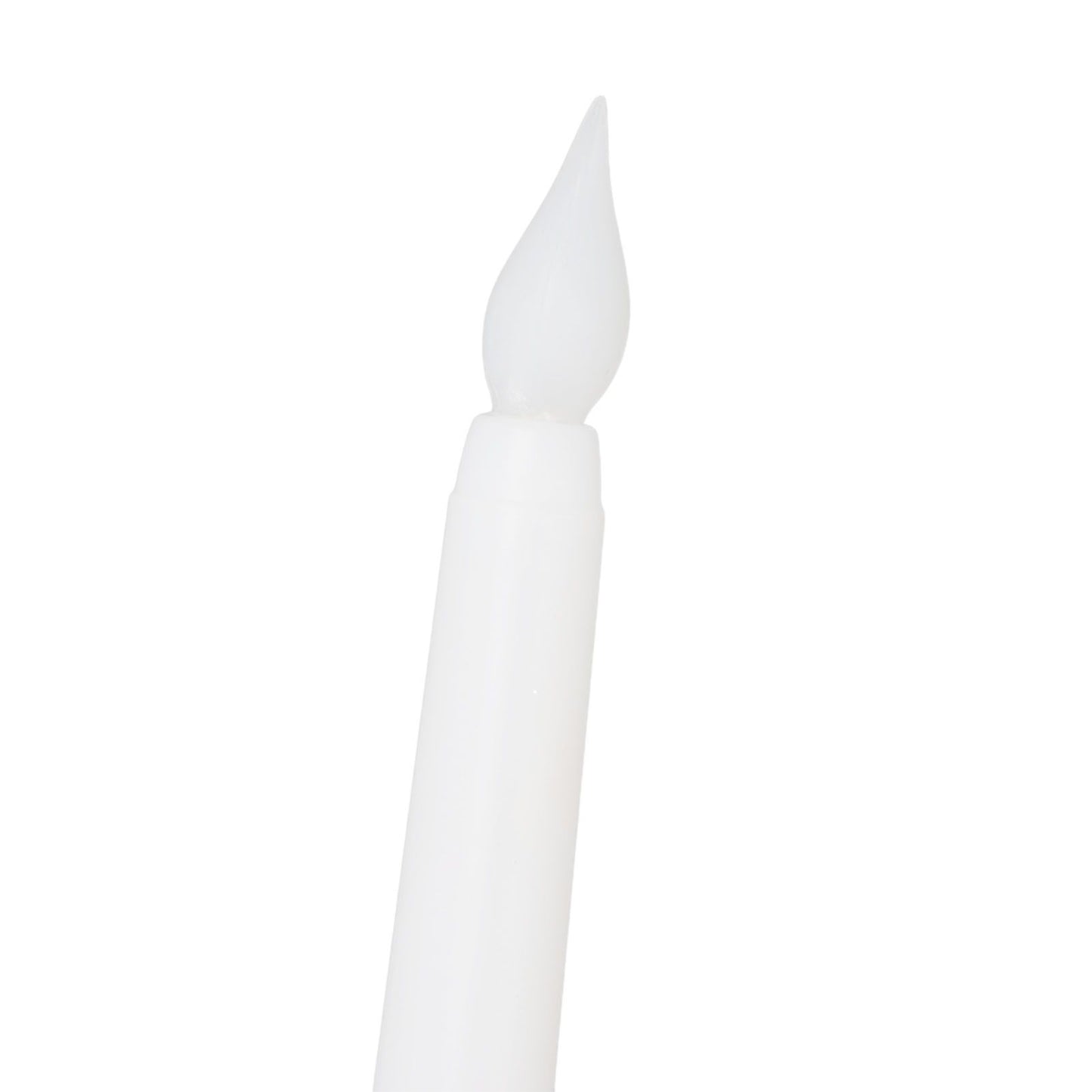 4 Pcs LED Candles Smoke Free Flameless Safe Environmentally Friendly Warm Light Electric LED Taper Candle White