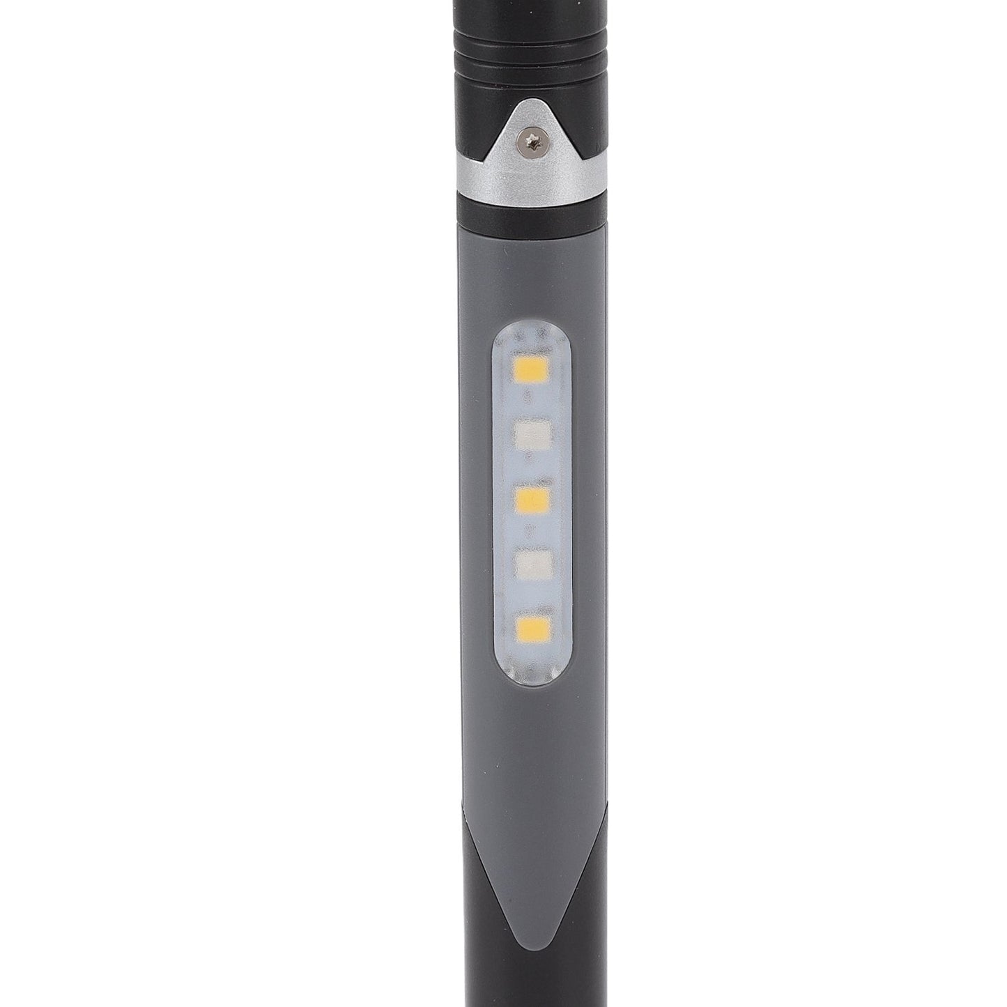 Pen Flashlight USB Charge 3 Light Sources LED Chip Clip Design Widely Used Pen Light Flashlight for Repair Hospital Black