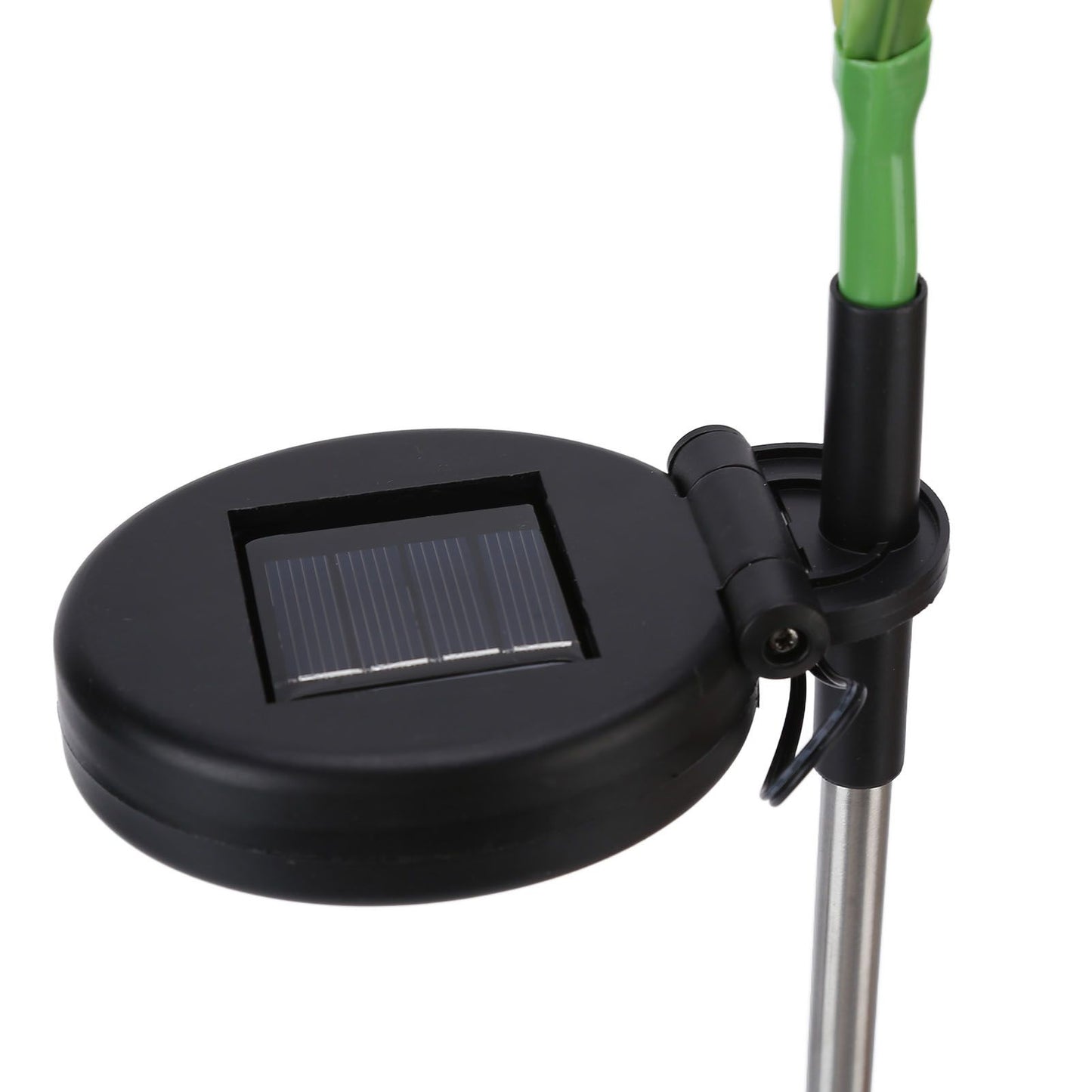 Solar Powered Flower Lights Waterproof Outdoor Solar Garden Stake Lights for Garden Patio Backyard(Pink White )