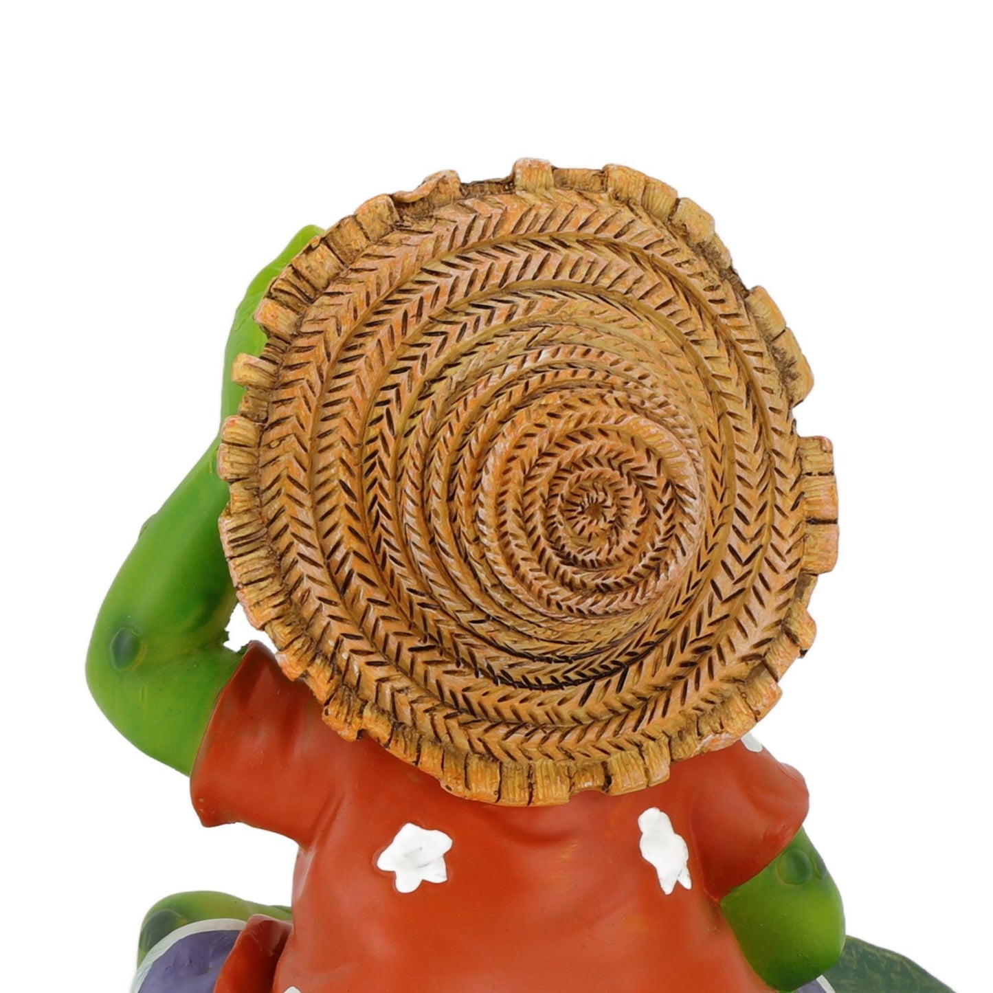 Floating Frog Statue Cute Resin Frog Sculpture Garden Ornament for Outdoor Pond Decoration