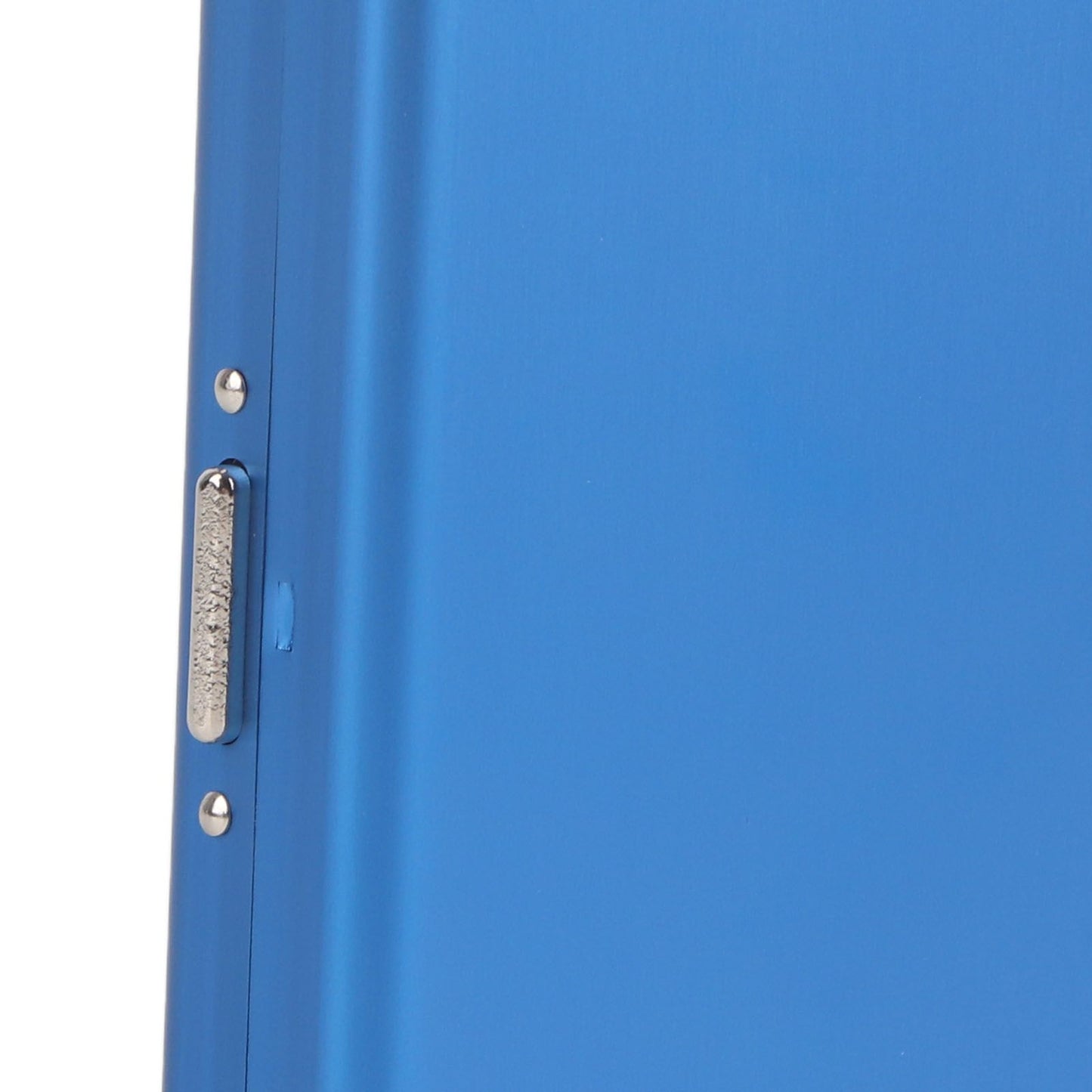 Cigarette Case Aluminium Alloy High Durability Fashion Glossy Exquisite Texture Cigarette Holder for Travel OutdoorBlue