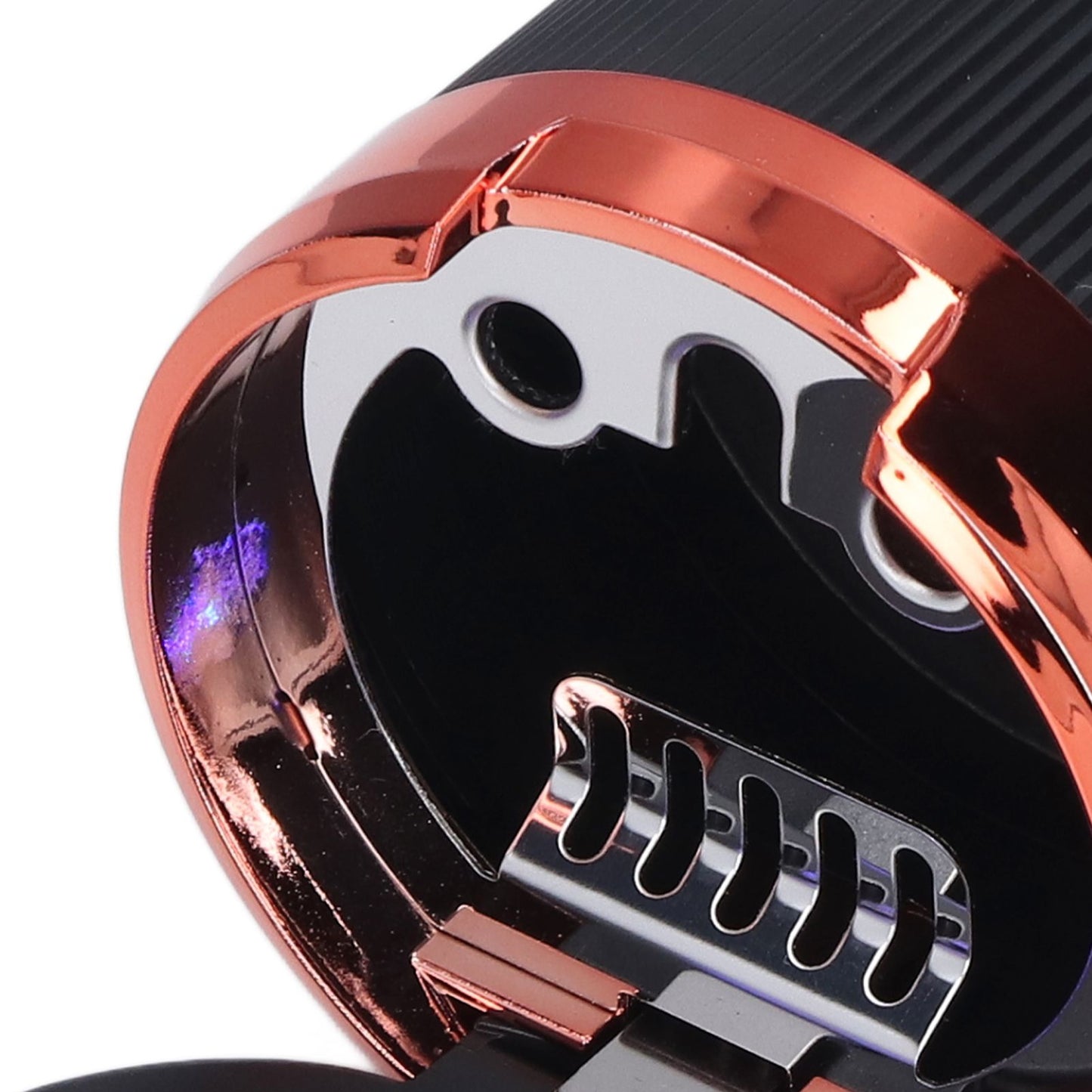 3W Luminous Car Ashtray with LED Light Lid Fireproof Smokeless Cigarette Ashtray for Home OfficeOrange