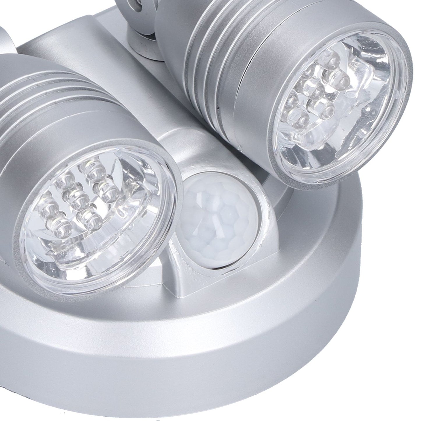 Adjustable Sensor Light Double Head Infrared Induction Motion Sensor Lamp LED Night Light