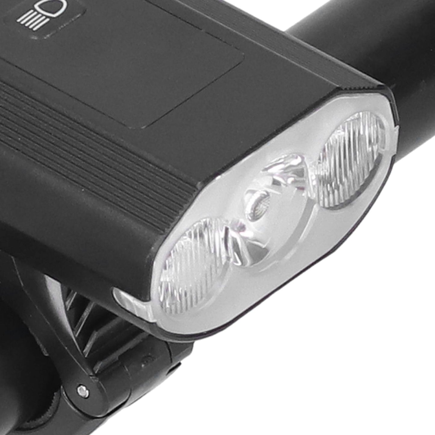 3LED Bike Light Adjustable Waterproof Bicycle Headlight with Battery Display USB Charging for Road Mountain