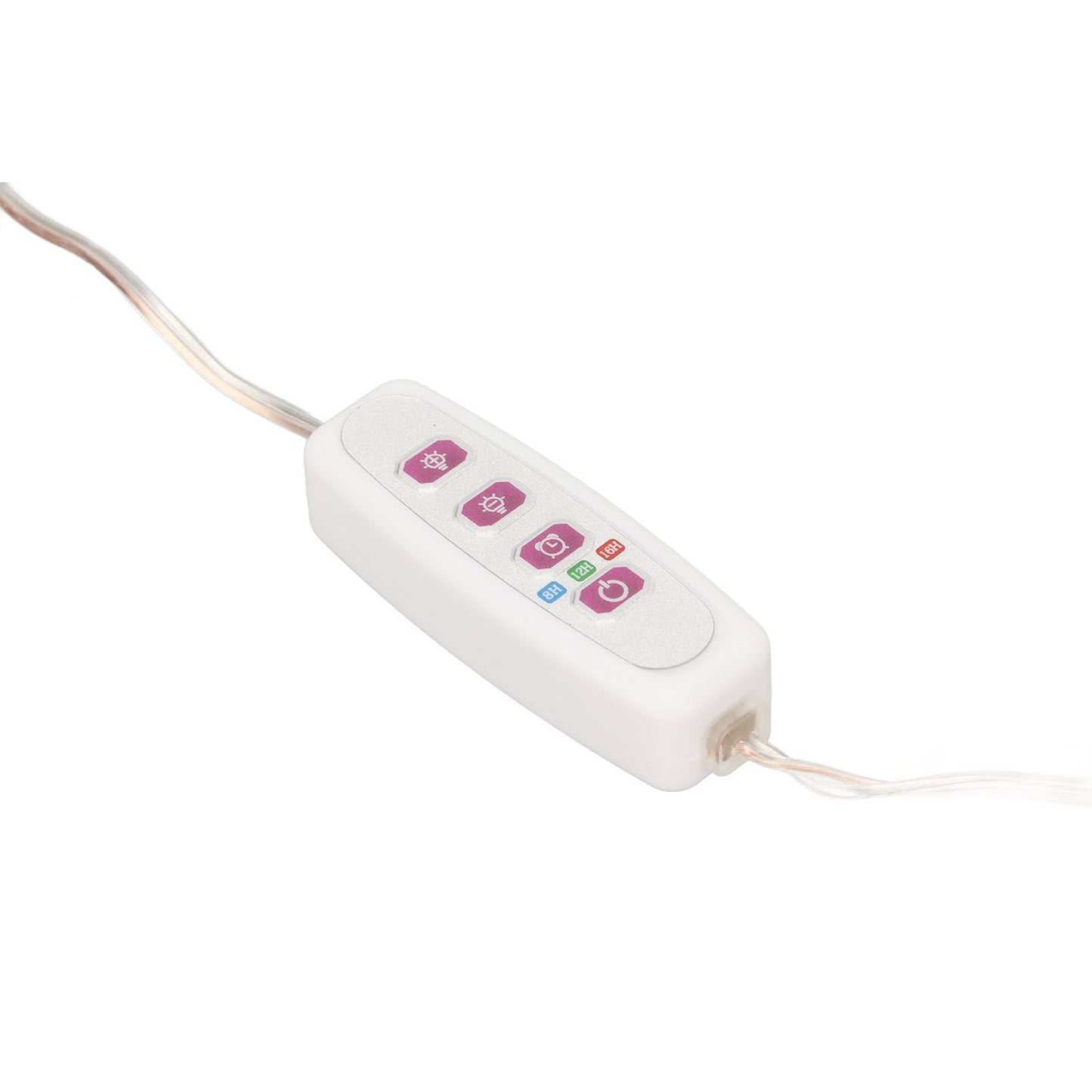 Plant Grow Light 4 Heads USB Plug Dimmable Timer Function Full Spectrum LED Grow Light for Indoor Home Succulent Sun Light 4000K 168LEDs