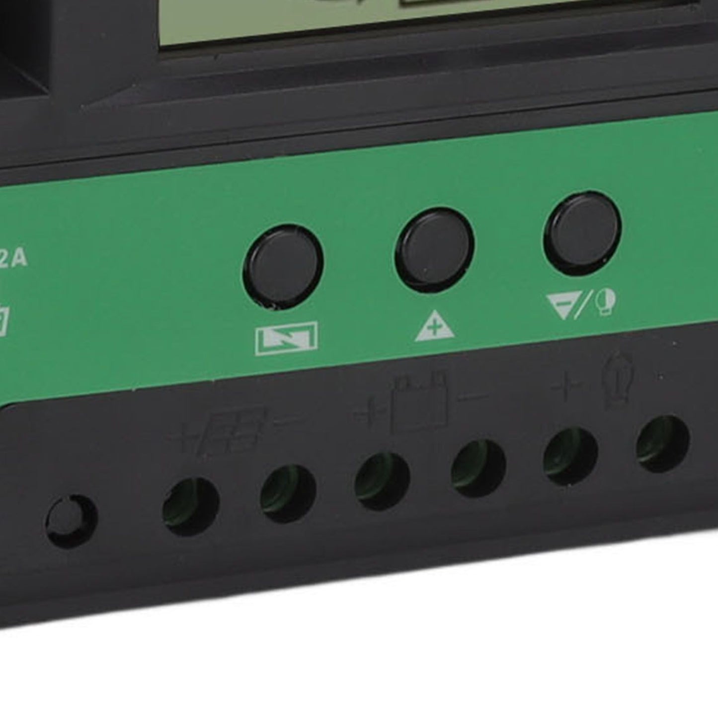 Solar Controller 12V 24V Charge Discharge PV Regulator LCD Display Dual USB Output 30A