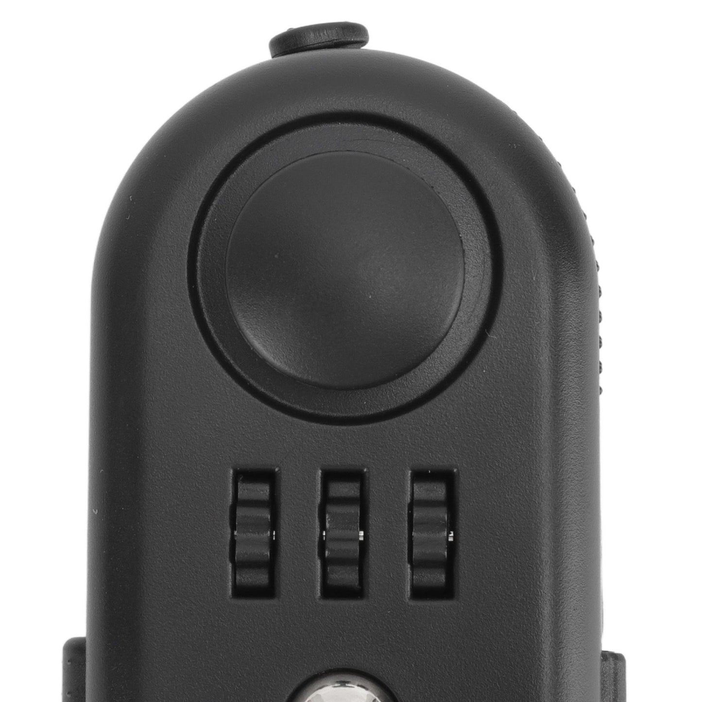 Fidget Toy Reduce Stress Relax Mood Portable Anxiety Sensory EDC Toy Sensory Fidgets Controller Pad 3 All Black